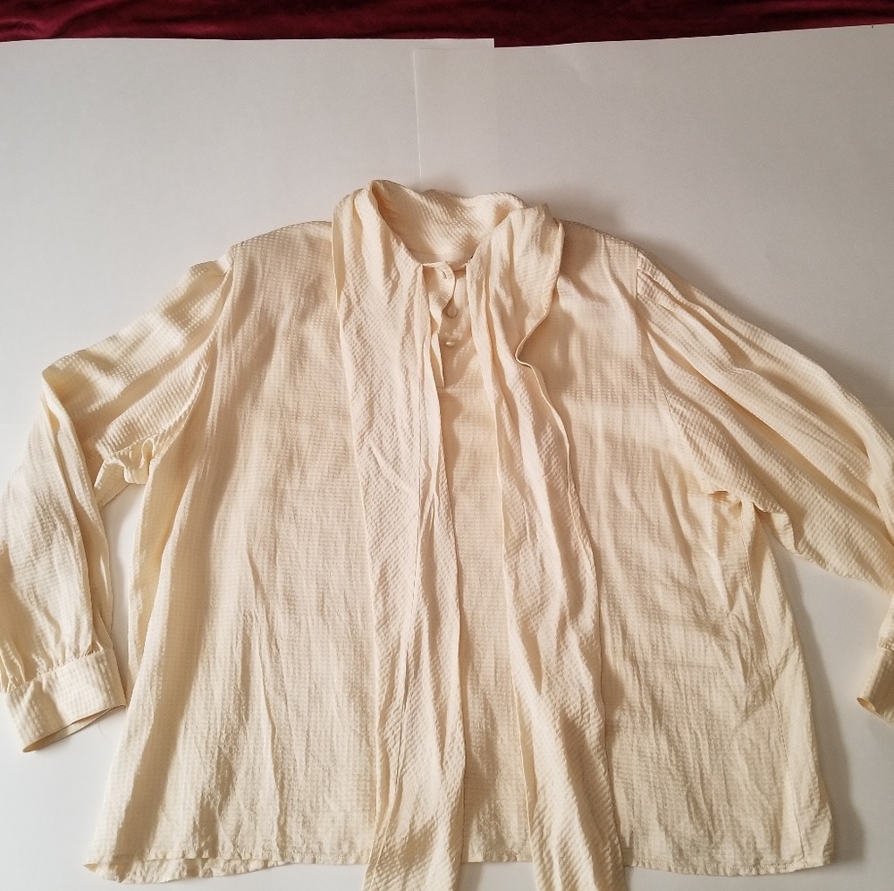 Breckenbridge Silk Top Blouse Sz 24
